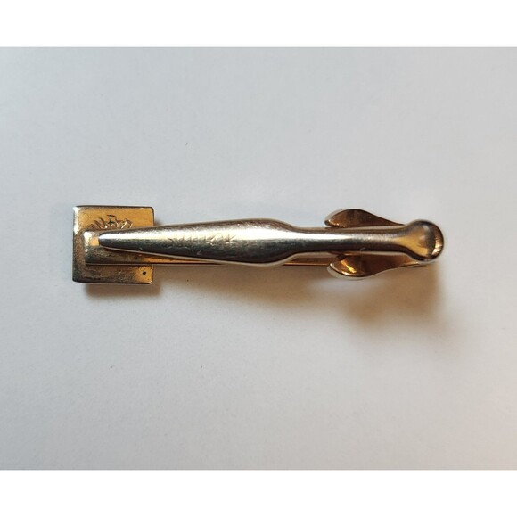 Vintage Gold Toned Tie Clips - Picture 9 of 9